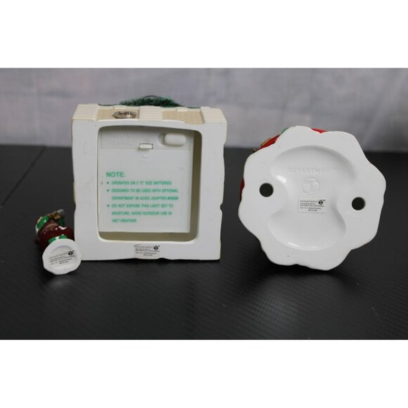 Vintage Department 56 The Tree Lighting Ceremony With Original Packaging - Picture 3 of 6